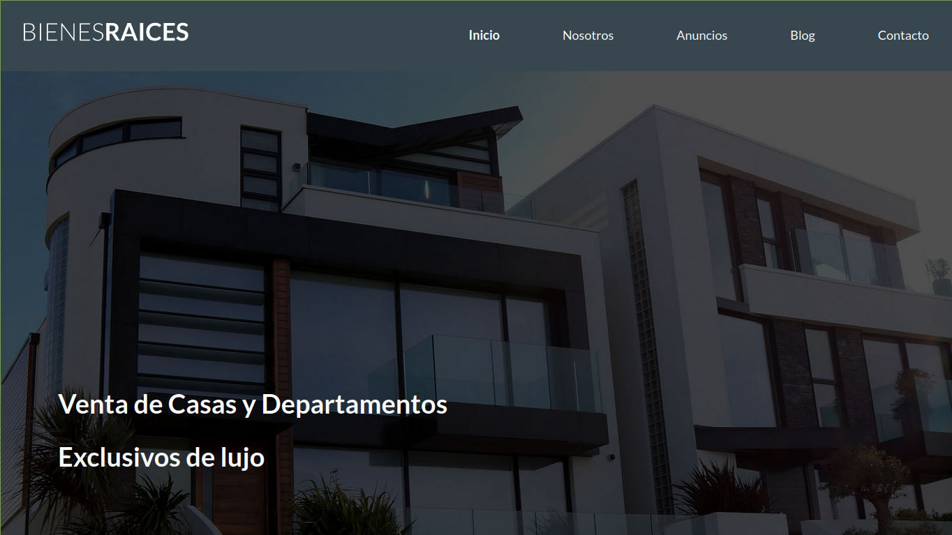 Bienes Raices Angular